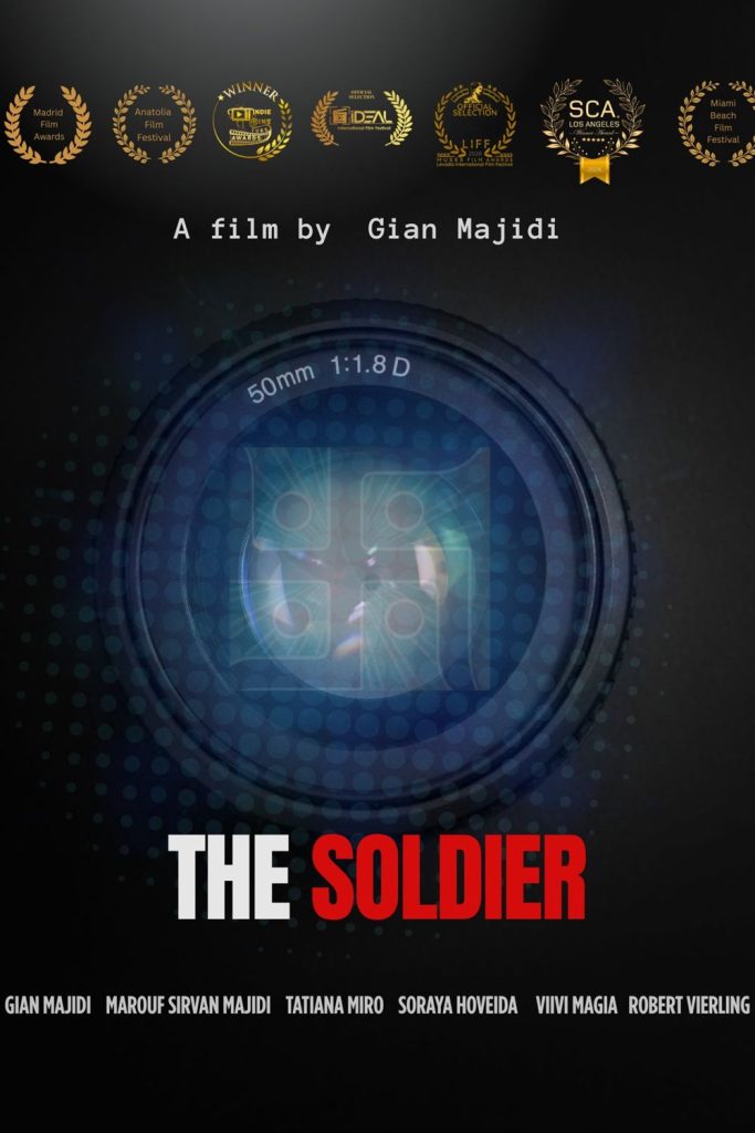 The Soldier – official poster with festival laurels